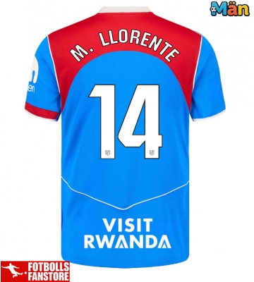 Atletico Madrid Marcos Llorente #14 Tredje Tröja 2025-26 Kortärmad